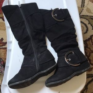 Size 11 Faux Suede Boots